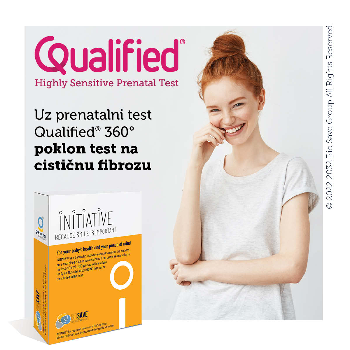 Uz prenatalni test poklon test na cističnu fibrozu